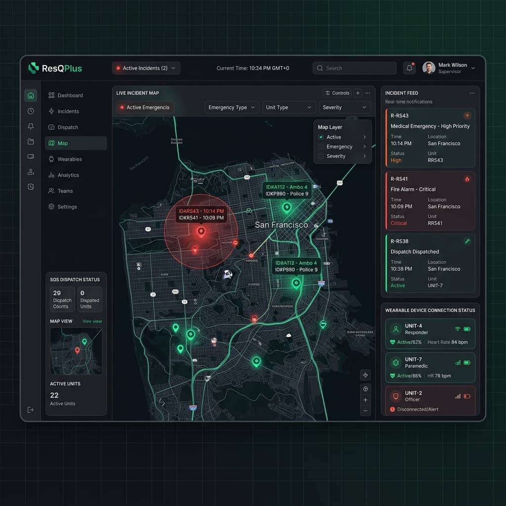 ResQPlus interface